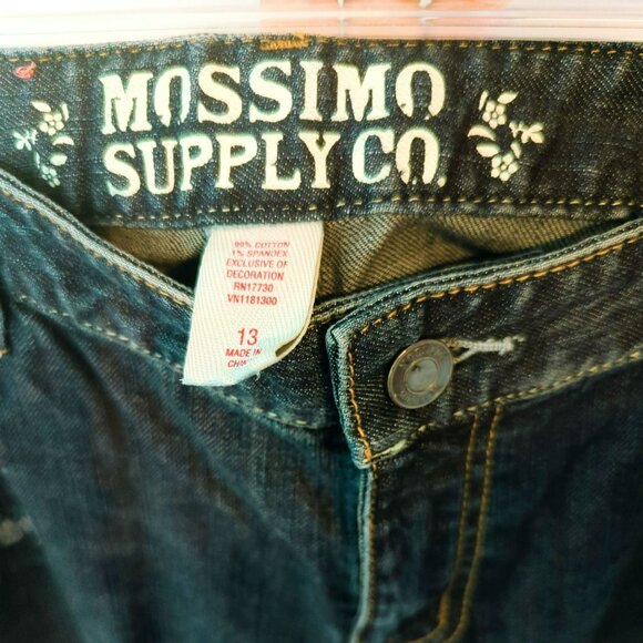 Mossimo Supply Co Size 13 Bootcut Distressed Jeans - Picture 3 of 11
